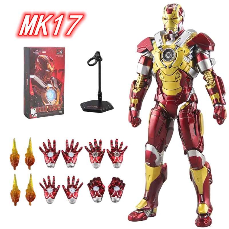 ◆ Δ ZD Toy Iron Man แอคชั่นไดอะแกรม 1-7 17 35 85 30 ฮีโร่สงครามอเ