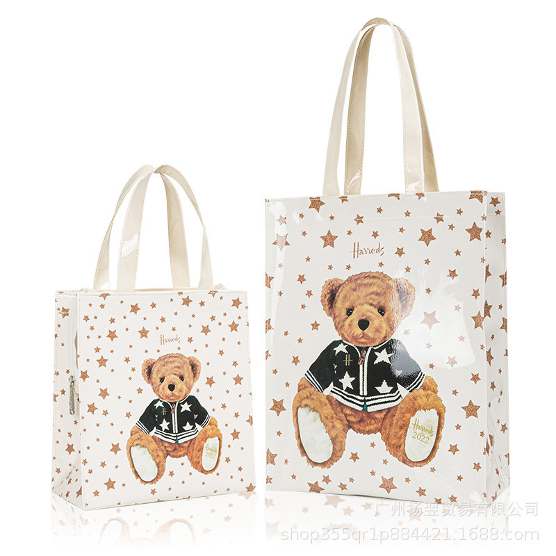 ในสต็อก Harrod Bag_4 Bear Bag