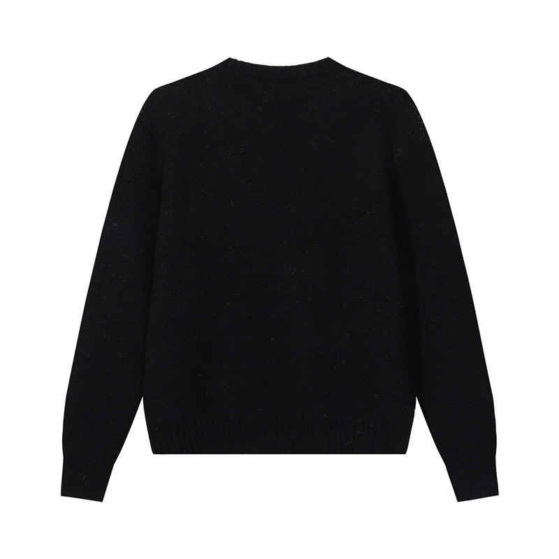 ♞ แฟชั่น Stussy เสื้อกันหนาวการพิมพ์รอบคอเสื้อกันหนาวผ้าฝ้ายถักเสื้อกันหนาว Unisex erui