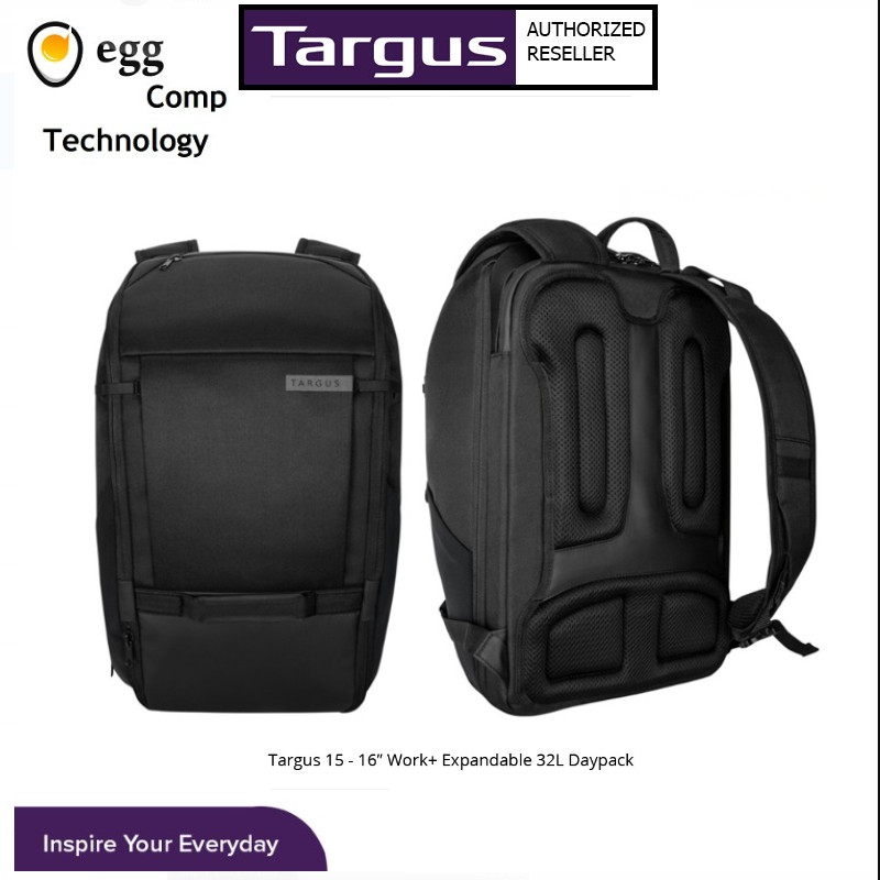 ในสต็อก TBB611 TARGUS BP 15 16 INCH WORK+ EXPANDABLE 32L DAYPACK