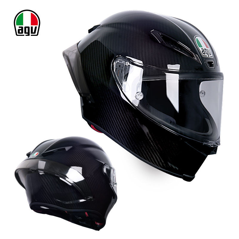 AGV PISTA GPRR หมวกกันน็อคมอเตอร์ไซค์เรือธงอย่างเป็นทางการ หมวกกันน็อคเต็มใบคาร์บอนไฟเบอร์ กิ้งก่าส