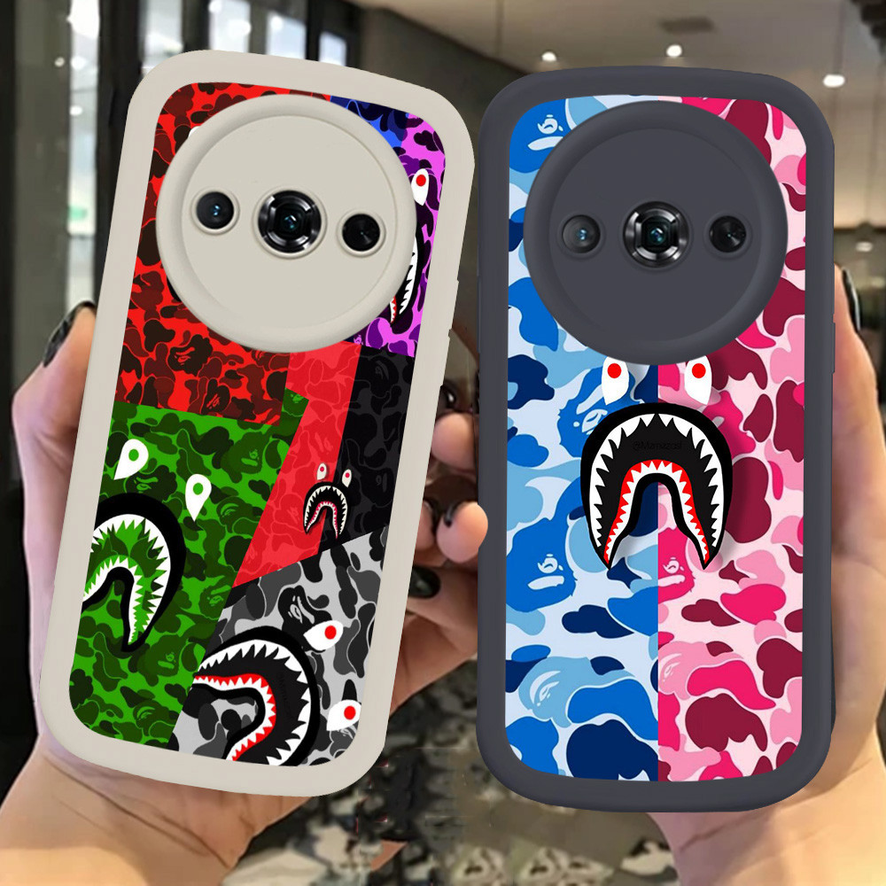 สําหรับ Xiaomi Redmi A3X หมายเหตุ 9 9s POCO A3 C61 X3 NFC Pro Max Che Z-1 bape shark