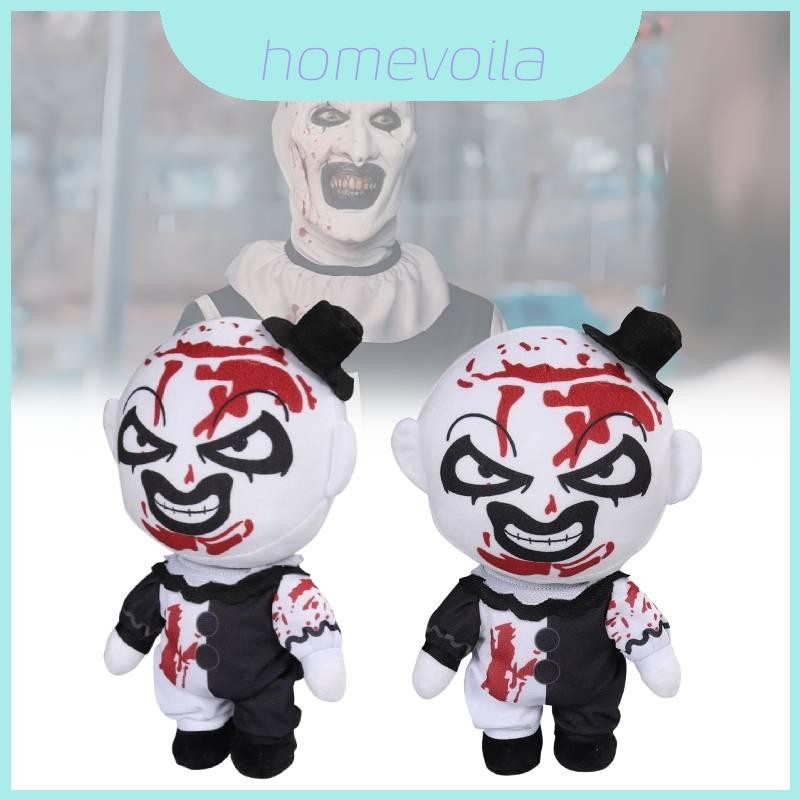 3 ตุ๊กตา Terrifier ตุ๊กตานุ่มและ Cuddly สีดํา Clown ของเล่น Perfect สําหรับ 25 ซม.แฟนภาพยนตร์
