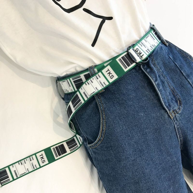 สไตล์ BF สไตล์ญี่ปุ่นผู้หญิงถักเปียเข็มขัดอเนกประสงค์คู่ Buckle Boys Boys Fashion Fashion Fashion B