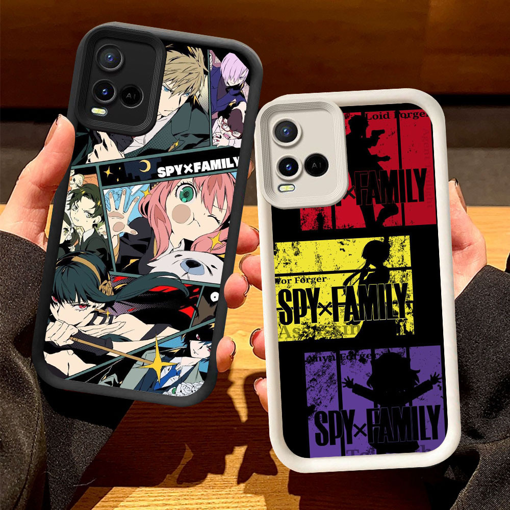 O-9 SPYFAMILY ปลอกสําหรับ VIVO Y33s Y21t Y21s Y21e Y21 V20 Pro สีดําและสีขาว