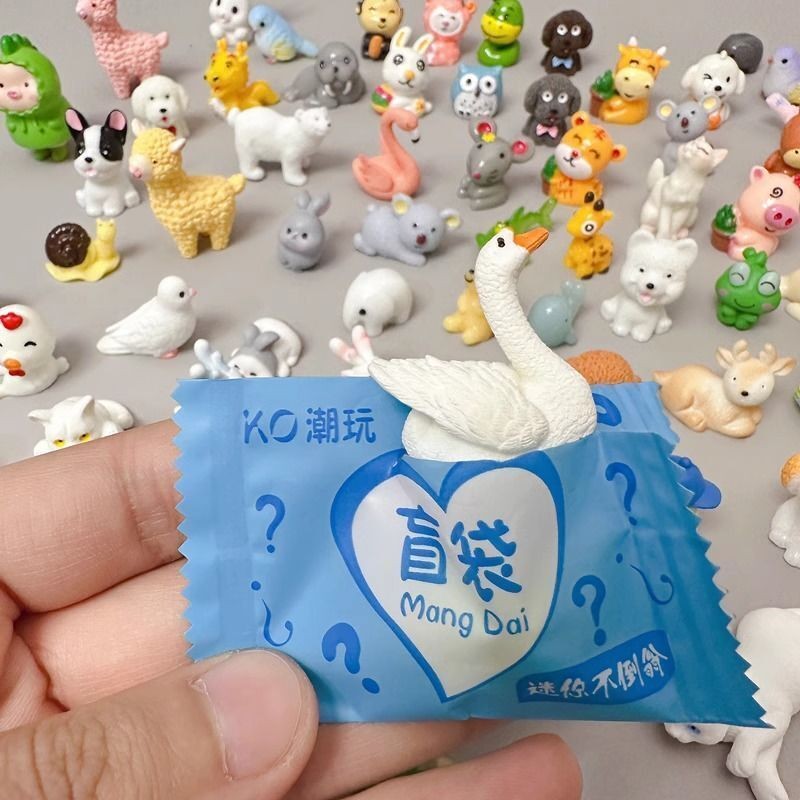น่ารัก สัตว์ตัวเลขน่ารักการ์ตูนมินิบรรจุภัณฑ์อิสระกระเป๋าตาบอดของเล่นเด็กวันเกิดพรรคโปรดปรานของขวัญแปลกใจตาบอดกระเป๋าของขวัญเล็กๆบรรจุภัณฑ์อิสระสุ่ม