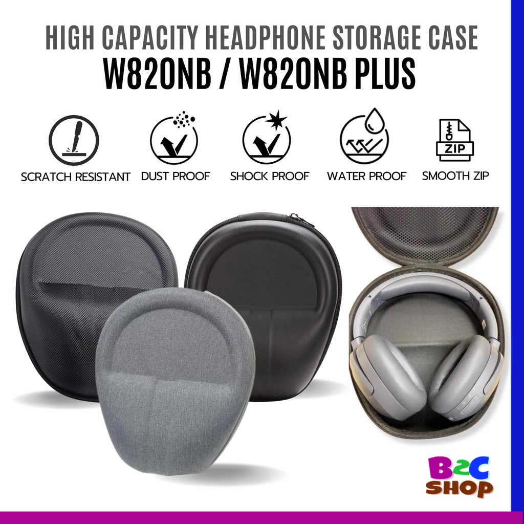 Edifier W820NB / W820NB Plus ชุดหูฟังความจุสูง Universal หูฟังกระเป๋าเก็บ