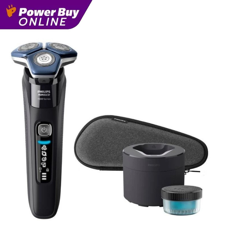 PHILIPS Series 7000 เครื่องโกนหนวด (สี Ink Black) รุ่น S7886/50