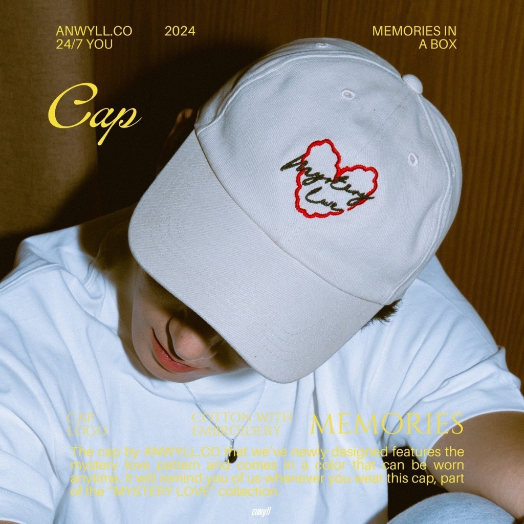 ANWYLL MYSTERY LOVE Cap (หมวกแก๊ป)