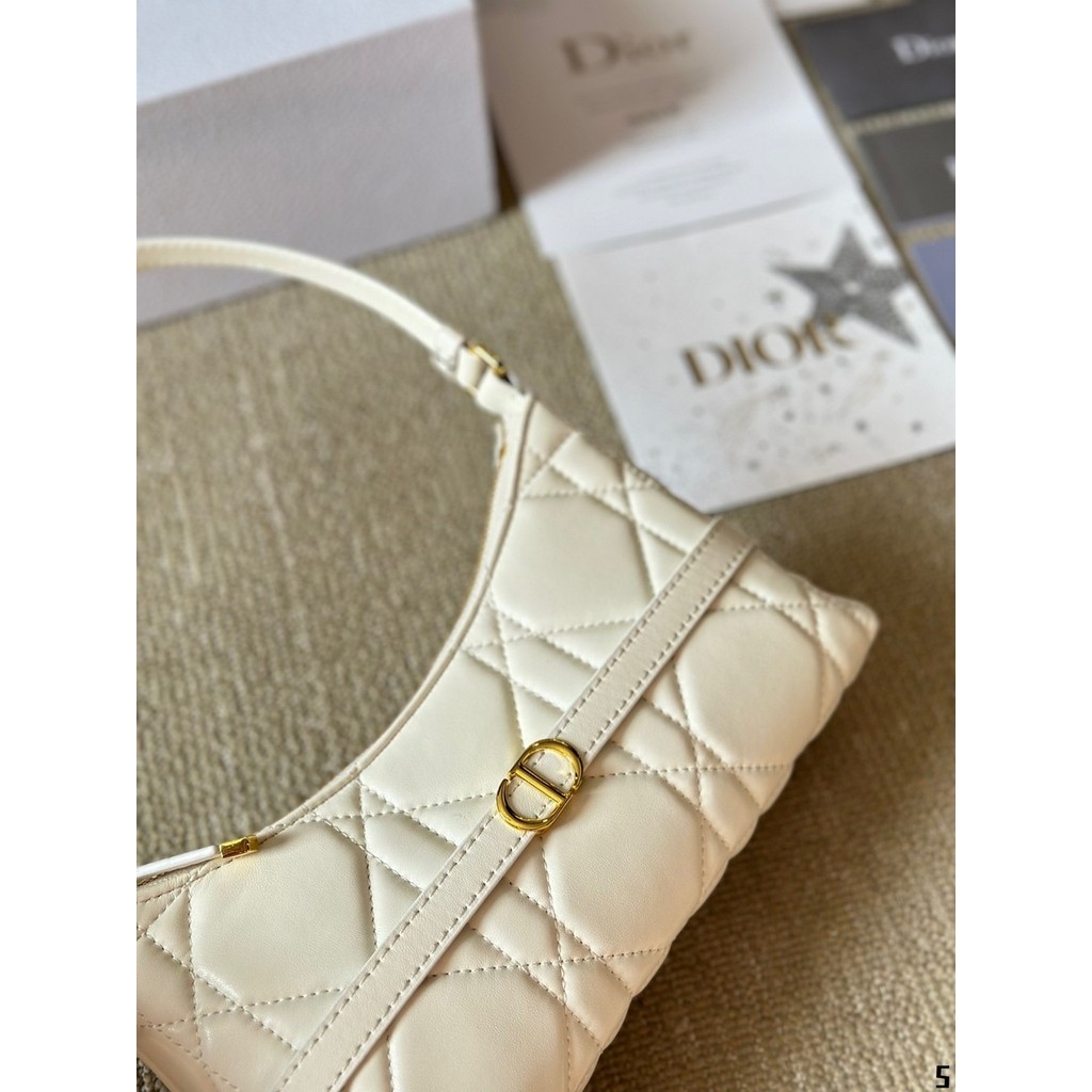 ((YuYu Ready Stock) กระเป๋าใต้วงแขนแฟชั่นElegant Dumpling Bag Miniประณีตกระเป๋าสะพายคลาสสิกMessengerกระเป๋ากระเป๋าถือหรูหราขนาด 24 * 13 ซม.
