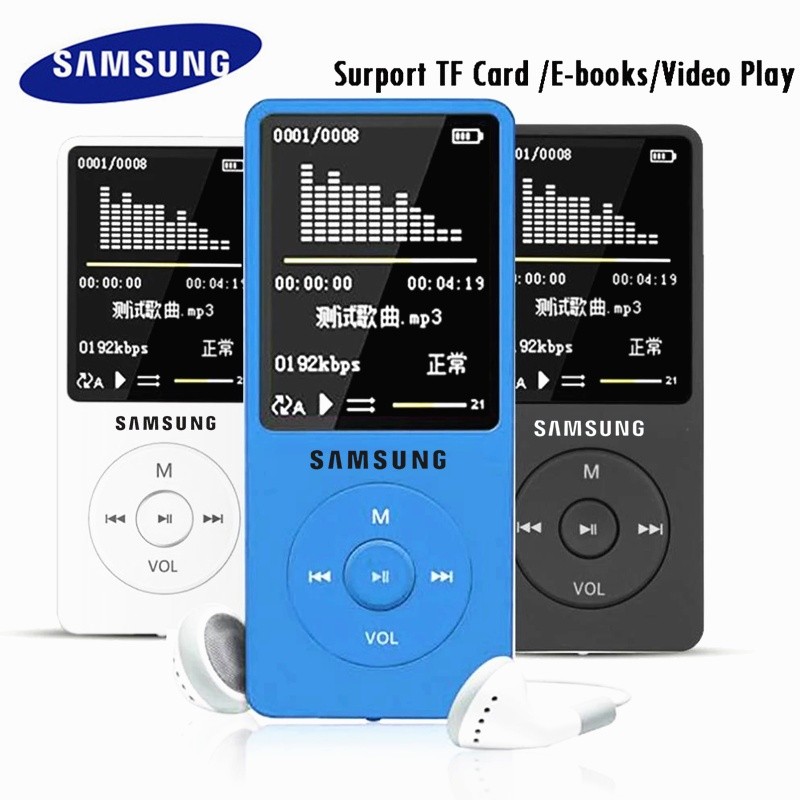 ในสต็อก เครื่องเล่น MP4 วิทยุ FM MP3 มัลติฟังก์ชั่นรองรับการ์ดหน่วยความจําPlayer แบบพกพา Walkman หน้