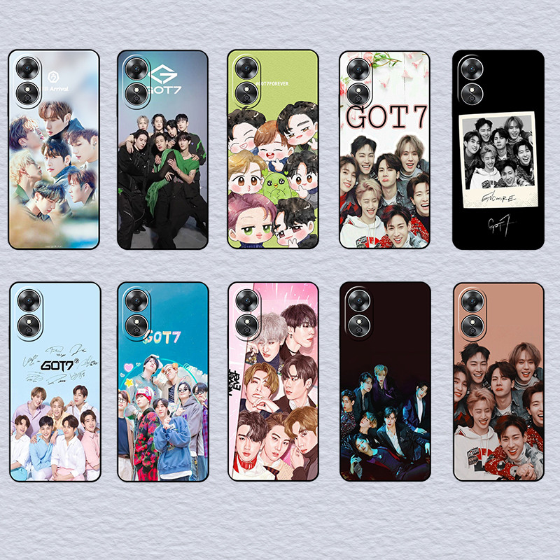 สําหรับ OPPO A94 A95 A96 A98 A3 Pro A80 A79 GOT7 เคสโทรศัพท์ฝาครอบป้องกัน
