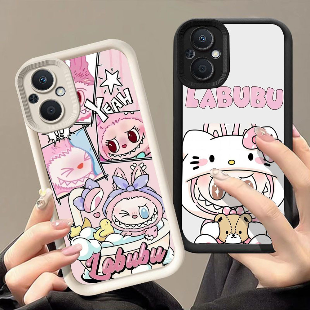 เคสสําหรับ OPPO Reno Find 8 7Z 7 X5 8Z Lite 5F 5G Q-83 LABUBU Design