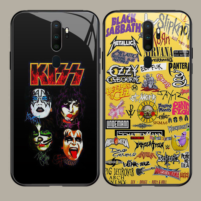 G-105 Rock Band HD Glass Case สําหรับ OPPO Reno 2Z A5 2F A9X A9 2020 F11 Pro