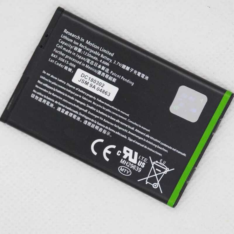 ▥ 1230Mah J-M1 Jm1 แบตเตอรี่สำหรับblackberry Bold 9900 9930 9790 9380 P9981 ไฟฉาย 9850 9860 แบต
