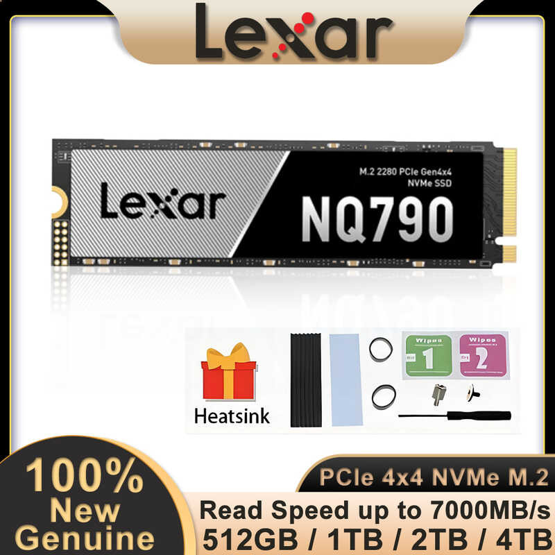 ต้นฉบับ Lexar b NQ790 SSD 1TB 2TB SSD อินเตอร์เฟซ NVMe โปรโตคอล M.2 PCI