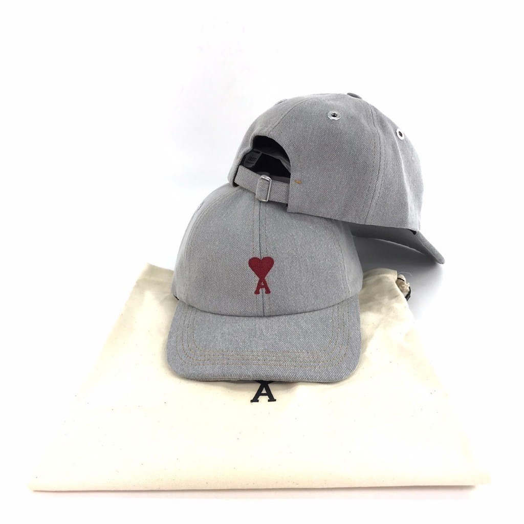 AMI Logo Embroidered Baseball Cap