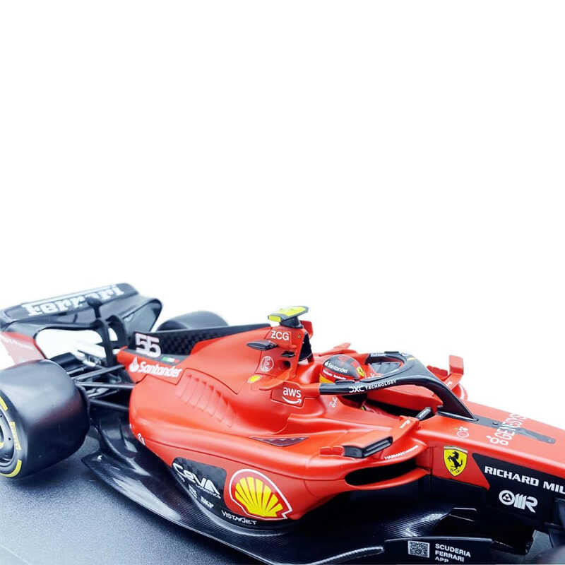 Δ Bburago 2023 รถแข่งใหม่ 1/18 F1 Sf23 16 Leclerc \# 55 Saines Die Casting โมเดล