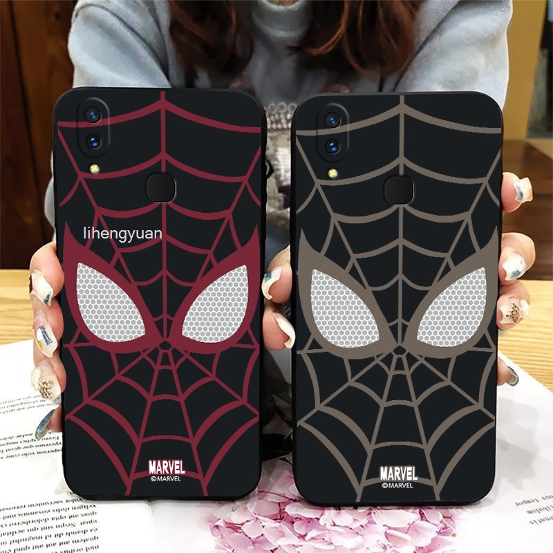 ปลอก VIVO 1606A V2022 V2023 V2061 V2104 V2109 V2111 V2140 Spiderman อะนิเมะเคสโทรศัพท์ป้องกัน Matte 