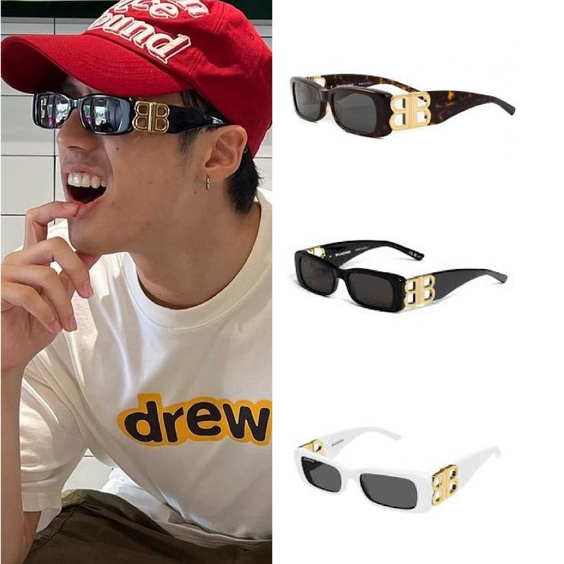 แว่นกันแดด Balenciaga รุ่นDynasty BB rectangle รหัสBB0096S สินค้ามาใหม่ ของแท้100% รับประกัน2ปีพร้อ