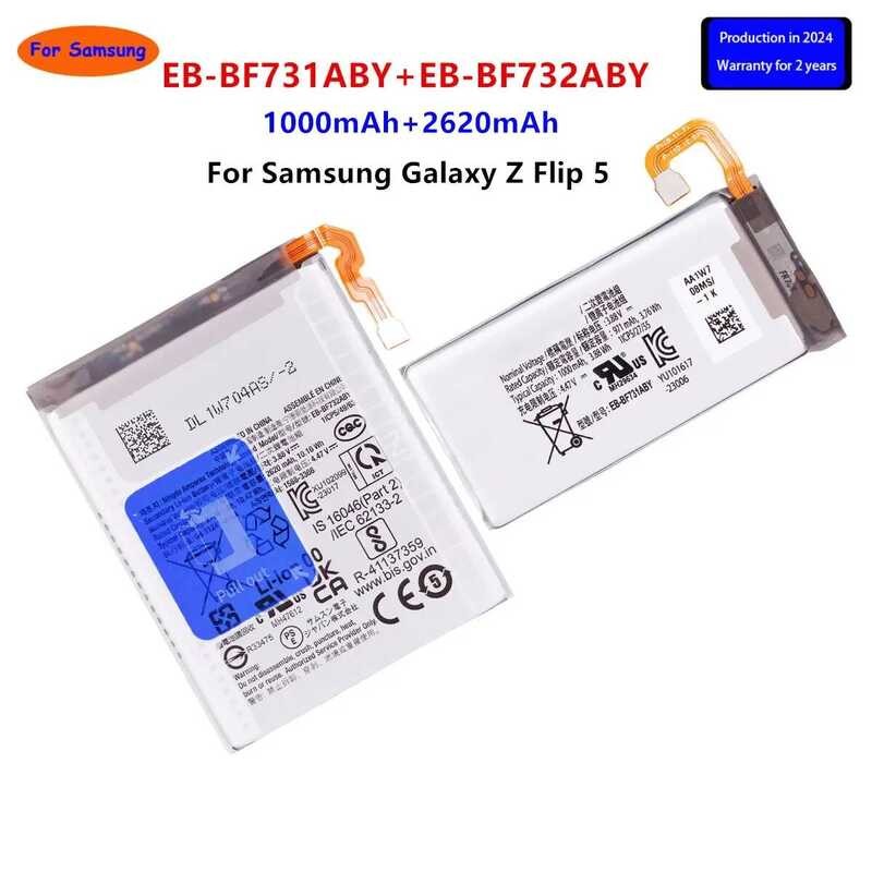 ▥ ยี่ห้อใหม่ Eb-Bf731aby Eb-Bf732aby แบตเตอรี่สําหรับ Samsung Galaxy Z Flip 5 Sm-F7310 F731 F73