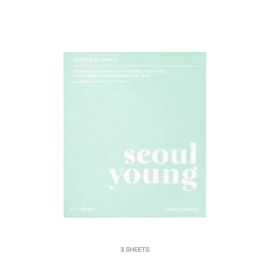 SEOULYOUNG - Soothe & Calm Hydrogel Mask 90 g. (3 sheets)
