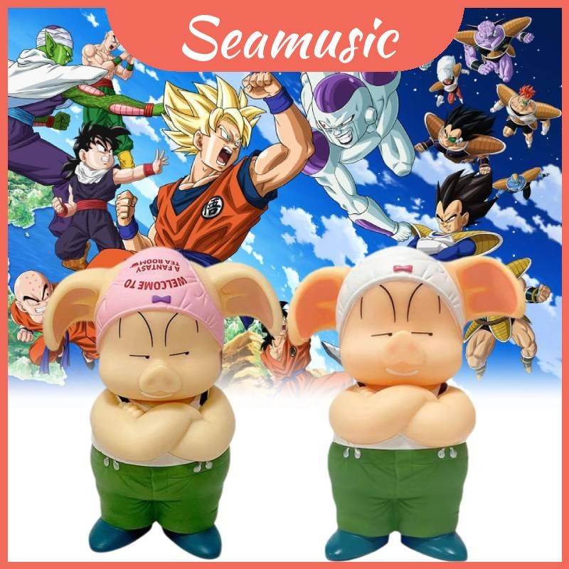 Seven Dragon Delightful Balls Ulong Zhu Pig Character Figure Design Plump Cute