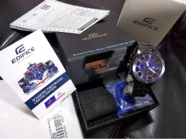 นาฬิกา Casio Edifice รุ่น ERA-110TR-2A Red Bull Scuderia Toro Rosso Bluetooth Tough Solar Chronogra