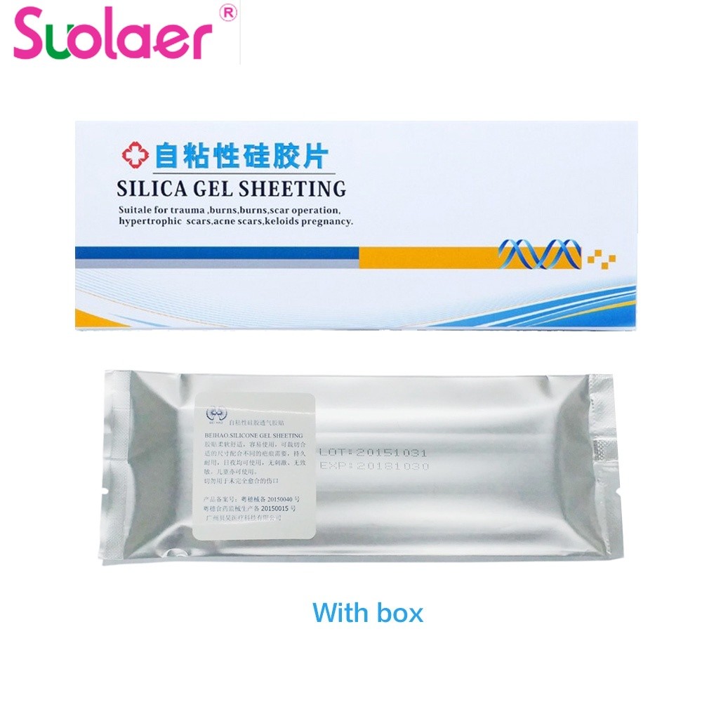 ในสต็อก Suolaer Scar Surgery Removal Scar Sheet Patch For Acne Trauma Keloid Burn Skin