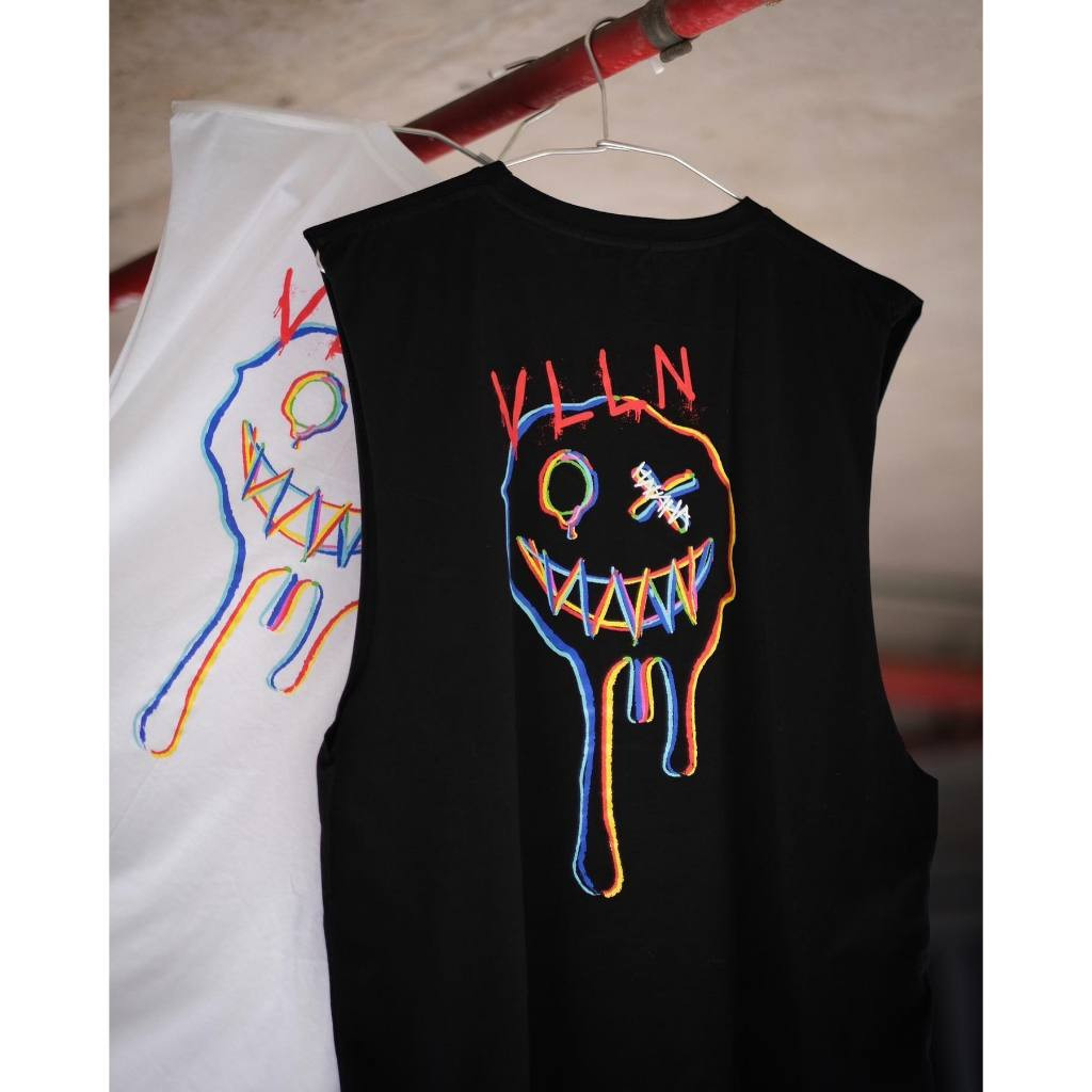 ♞,♘VILLAIN เสื้อแขนกุด "Villain Neon" XF