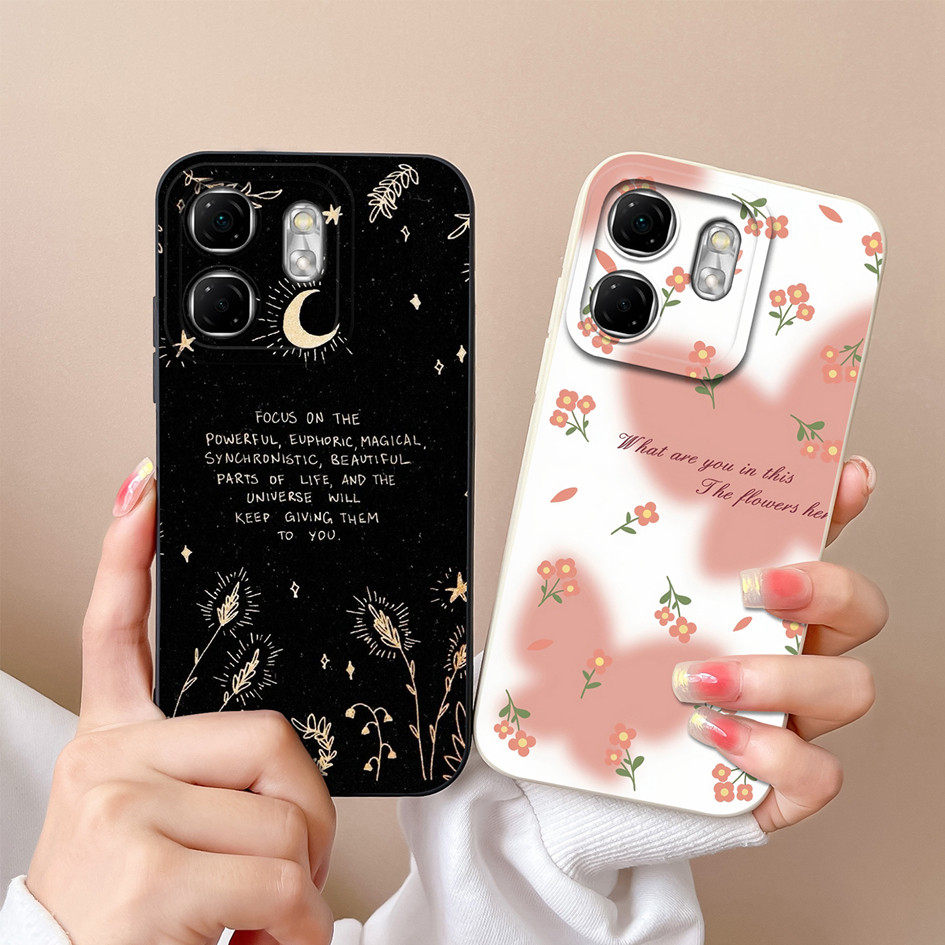 ปลอกสําหรับ Infinix Smart 9 X6532 เคสโทรศัพท์ป้องกันกล้องรูปแบบน่ารักฝาหลังสําหรับ Infinix Smart9 กันชน