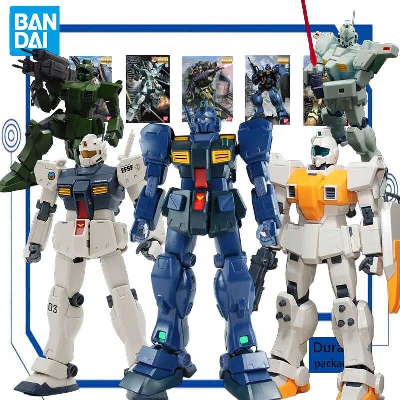 ◆ Bandai Original Model Kit AM MG 1 / 100 อะนิเมะหุ่นแอ็คชั่น Rgm-79C GM ป