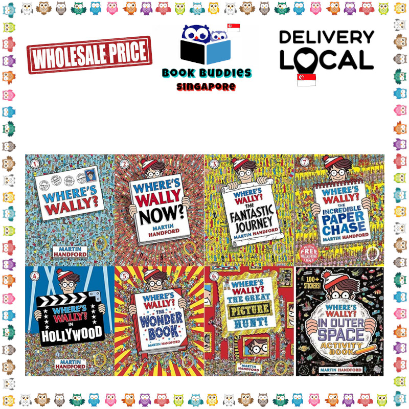 วอลลี่อยู่ที่ไหน?/ Waldo series หนังสือกิจกรรม ฉบับปกอ่อนภาษาอังกฤษ