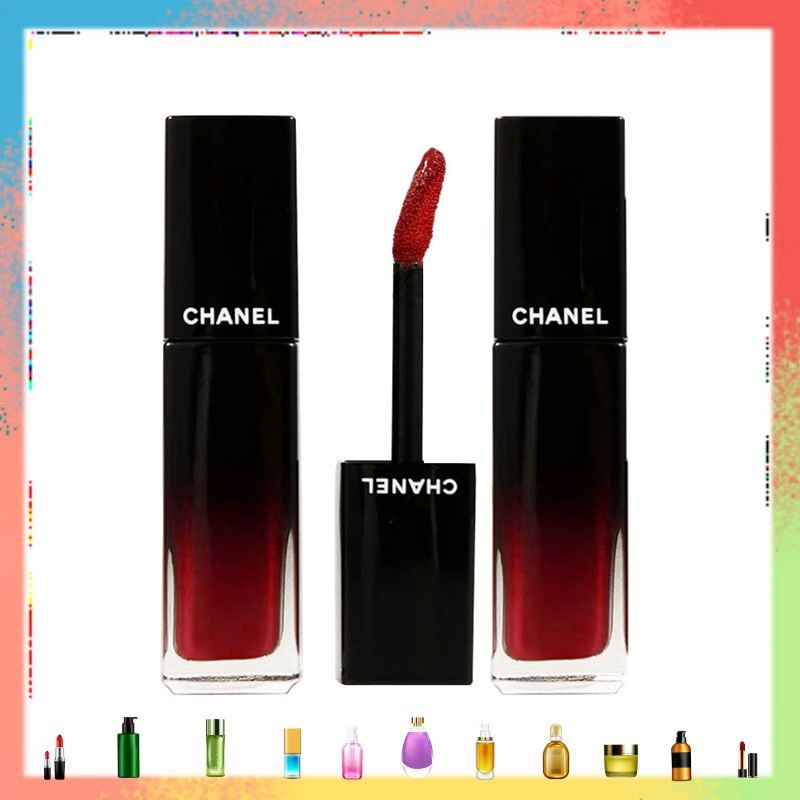 แท้  Chanel rouge allure laque เนื้อบางเบา ไม่เหนอะ