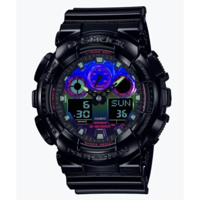 CASIO นาฬิกาข้อมือ G-SHOCK รุ่น GA-100RGB-1ADR, GA-2100RGB-1ADR, DW-6900RGB-1DR