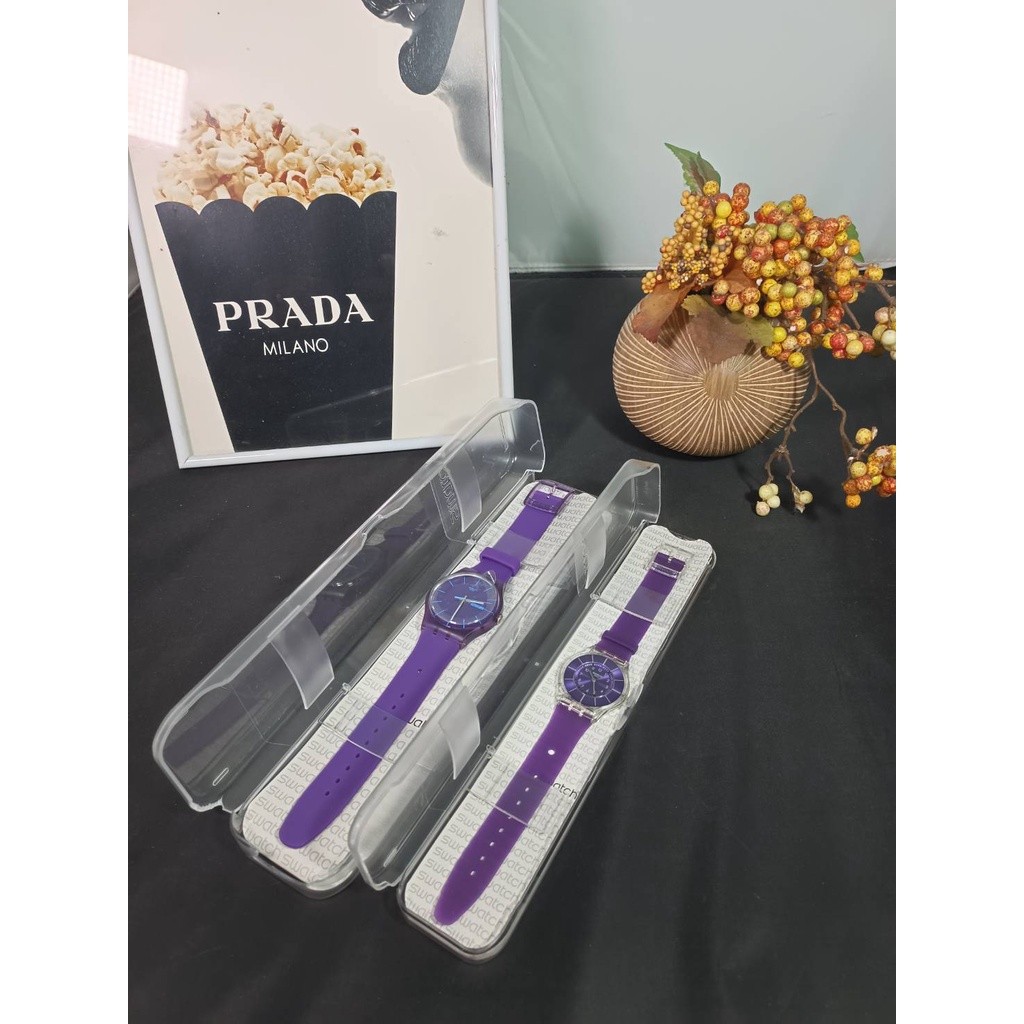 สินค้ามือสอง Swatch นาฬิกา นาฬิกาคู่ ชุดชายและหญิง ของแท้นำเข้าจากญี่ปุ่ 0929f10