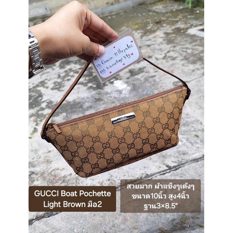 กระเป๋า GUCCI Pochette แท้ มือ2 สวยมาก