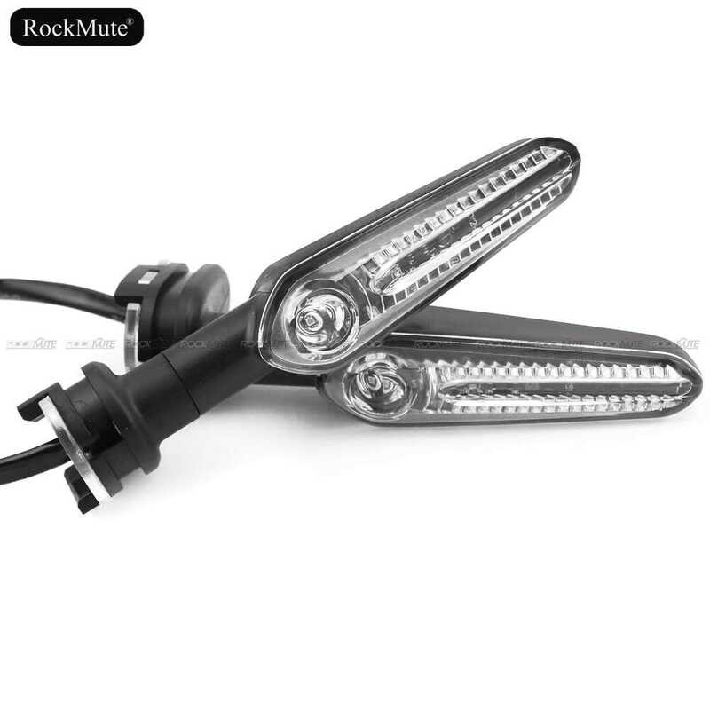 J ไฟเลี้ยวหลัง LED สำหรับ Yamaha T-Max 530 YZF R6 R1 R1m R1s รถจักรนยนต์ดัดแปลง