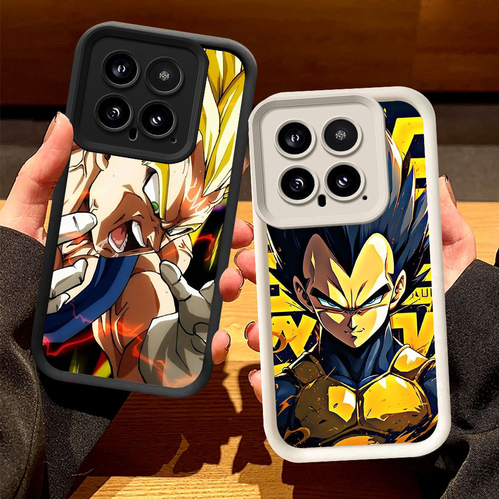 O-13 Dragon Ball Vegeta Casing สําหรับ Xiaomi 13T 14 14T Pro สีดําและสีขาว