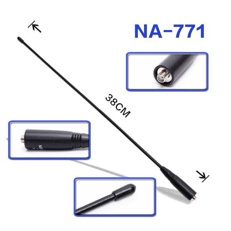 ▥ Nagoya เสาอากาศ Na-771 Baofeng, 771รับสัญญาณสูงสองคลื่นความถี่ Vhf/Uhf Walkie Talkie เสาอากาศ
