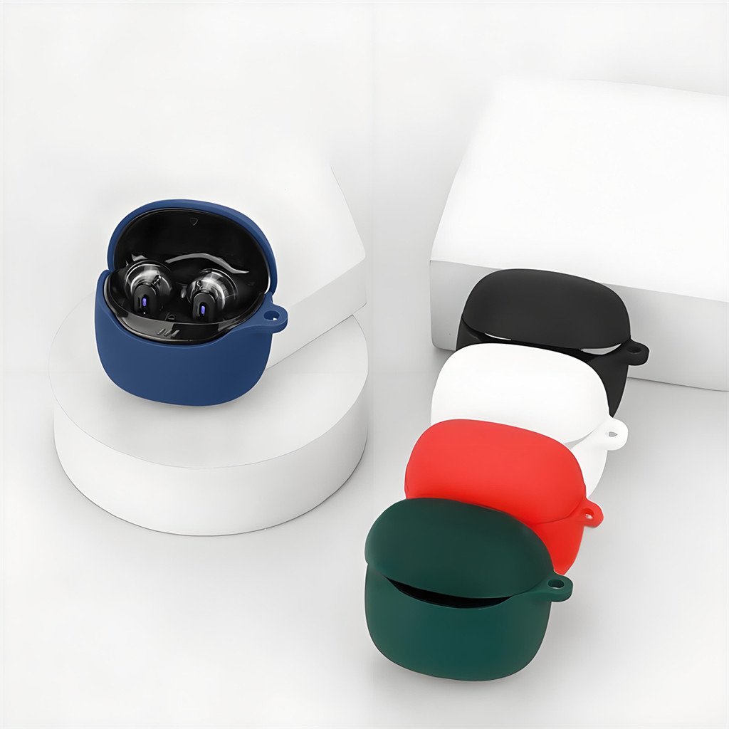 สําหรับ JBL Tune Flex 2 ล้างทําความสะอาดได้ป้องกันฝุ่นปลอกหูฟังกันลื่นเคสป้องกัน