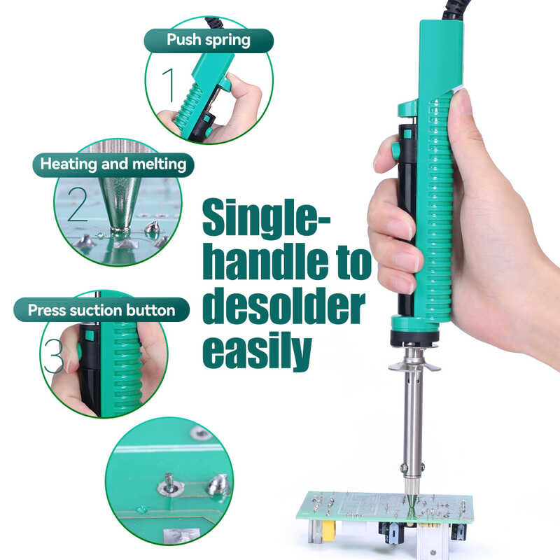 ி 30W 929D-V ปั๊มสูญญากาศไฟฟ้า Destoner ปั๊มดูดเหล็กหัวเชื่