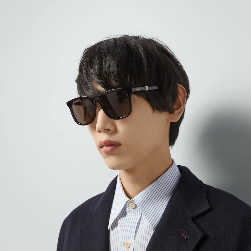 แว่นกันแดด Gucci ใหม่ นำเข้าจากฝรั่งเศส แท้ 100%