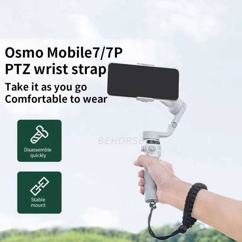 ▥ Universal สายคล้องมือสําหรับ P/กระเป๋า 3/กระเป๋า 2 สบายสายคล้องมือสําหรับ  Osmo Mobile 7/7