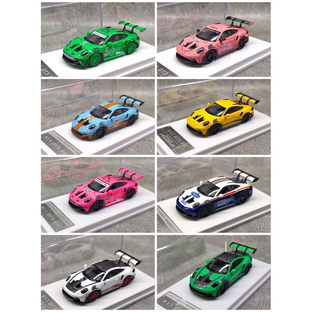 LF164 Porsche 911 GT3 RS Alloy Simulation Collection Car Model Supercar Car Precision Model
