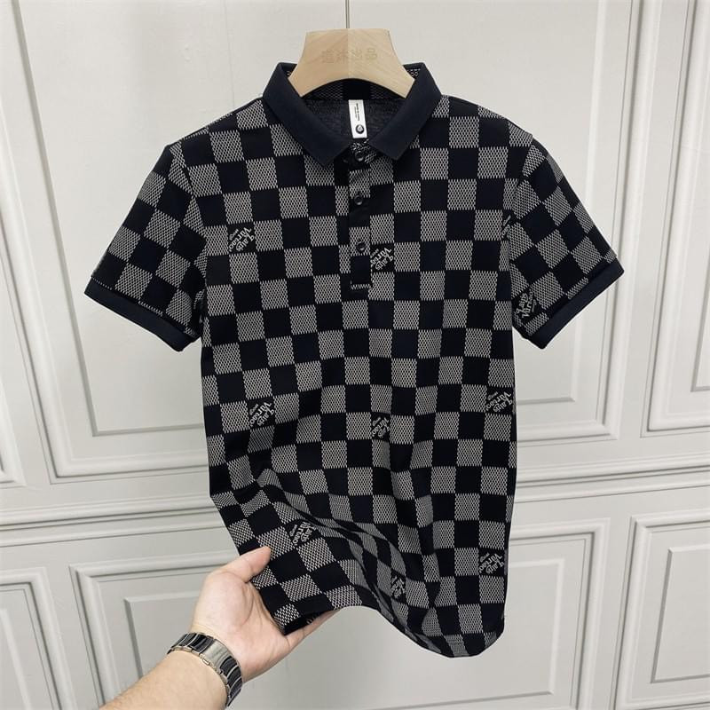 เสื้อโปโลทรงกระบอก Crocodile Boly สไตล์หรูหรา Youthful To Go To School Go Out