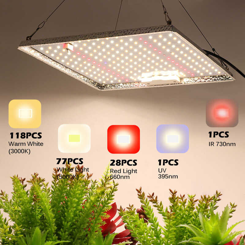 1000W 🍀 Full Spectled Light Dimmable Lm281b Chip Lights Panel Hydroponic Veg Bloom Grow Light