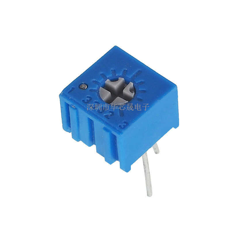 3362P-104 Potentiometer ปรับความแม่นยำสูงสุด 100K Potentiometer แบบหมุนเ