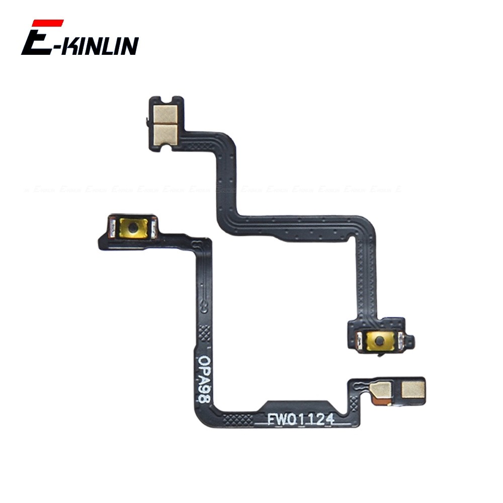 สวิทช์เปิดปิดคีย์ปิดเสียงเงียบปุ่มปรับระดับเสียงริบบิ้น Flex Cable สําหรับ OnePlus Nord 2 2T 5G อะไหล่