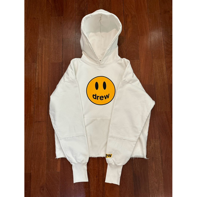 ♞Drew house mascot deconstructed hoodie สี off white สวยยสุดๆ  dejd